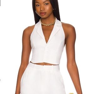 NWT White Sydney Vest Lovers and Friends